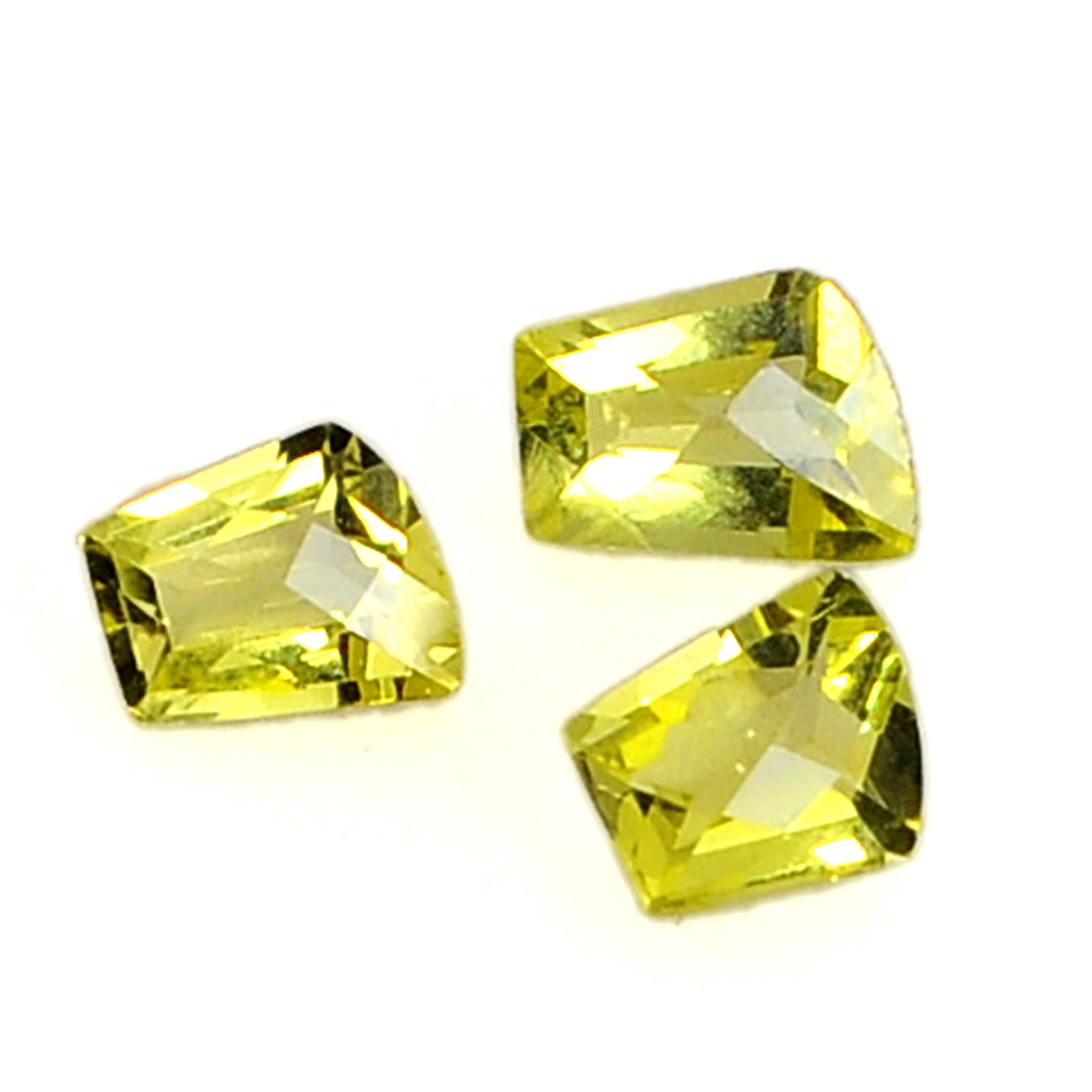 3.30 Carat Yellow Color Natural Fancy Lemon Quartz: No Reserve! Title: 3.30 Carat Yellow Color Natural Fancy Lemon Quartz Loose Gemstone 3 Pieces Brand: Gems Trading Center Gemstones: Lemon Quartz Carat Weights: 3.3 Size/Dimensions: 4.5H x 8L x 6W mm S