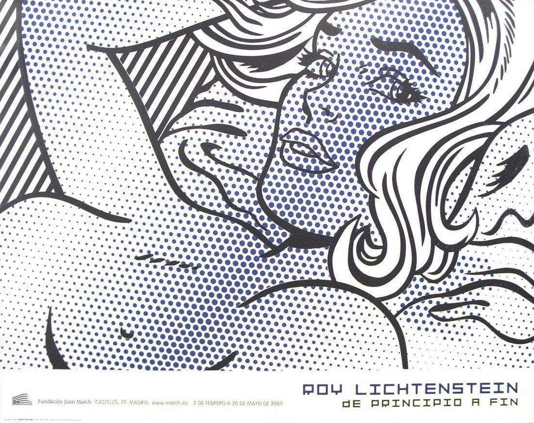 Lichtenstein, Roy: Roy Lichtenstein - Seductive Girl -: Artist: Lichtenstein, Roy Title: Roy Lichtenstein - Seductive Girl - 2007 Offset Lithograph 26.75" x 33.75" Description: "Seductive Girl" by Roy Lichtenstein, 2007 Unsigned Offset Lithograph. Paper si