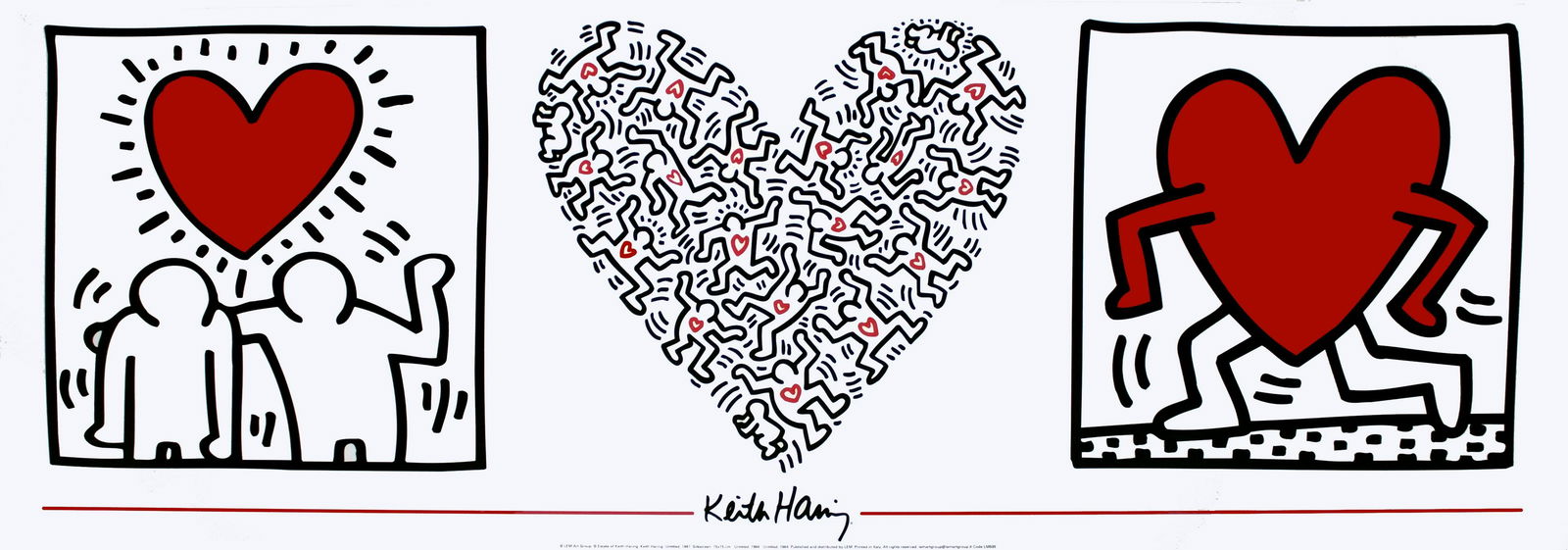 Haring, Keith: Keith Haring - Untitled (1987) - 1989 (1 of 1)