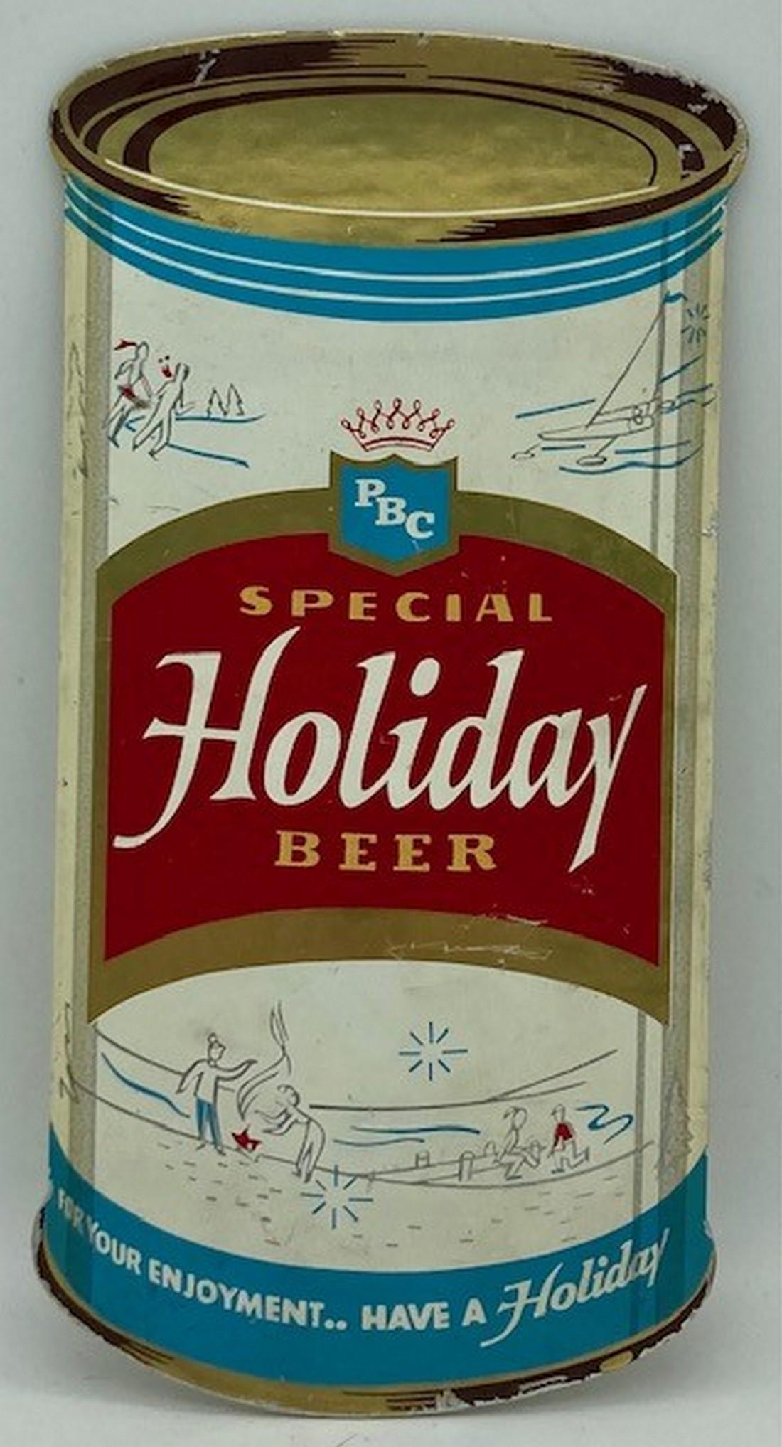 Vintage Potosi Brewing Co. Holiday Beer Cardboard Foil (1 of 4)