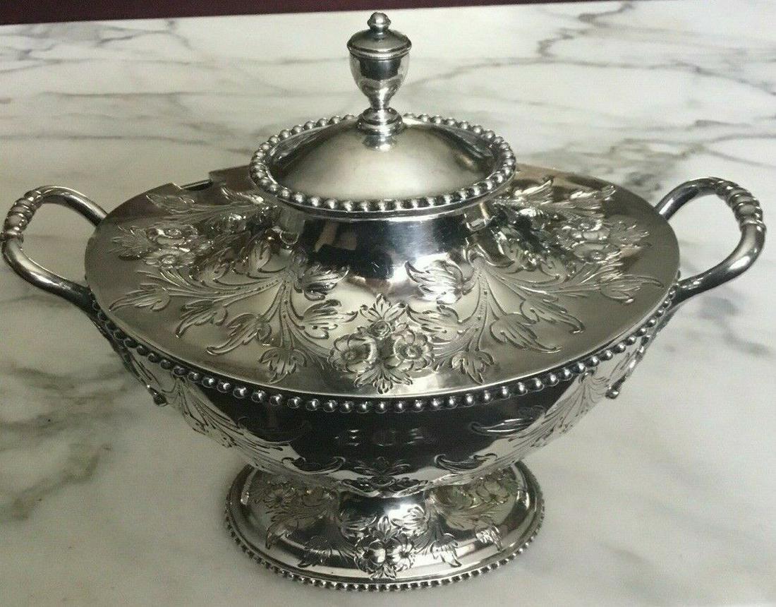 Antique Bailey & Co Coin Silver Gravy Or Sauce Small (1 of 12)