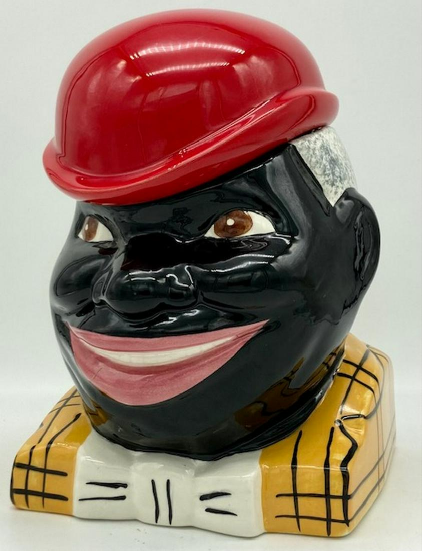 Limited Edition Uncle Justin Cookie Jar By Mcme: Title: Limited Edition Uncle Justin Cookie Jar By Mcme Date/Period: 1993 Dimension: Approx 8.5' Tall Material: Ceramic Additional Information: "UNCLE JUSTIN" COOKIE JAR ISSUED IN 1993 AS A LIMITED EDI