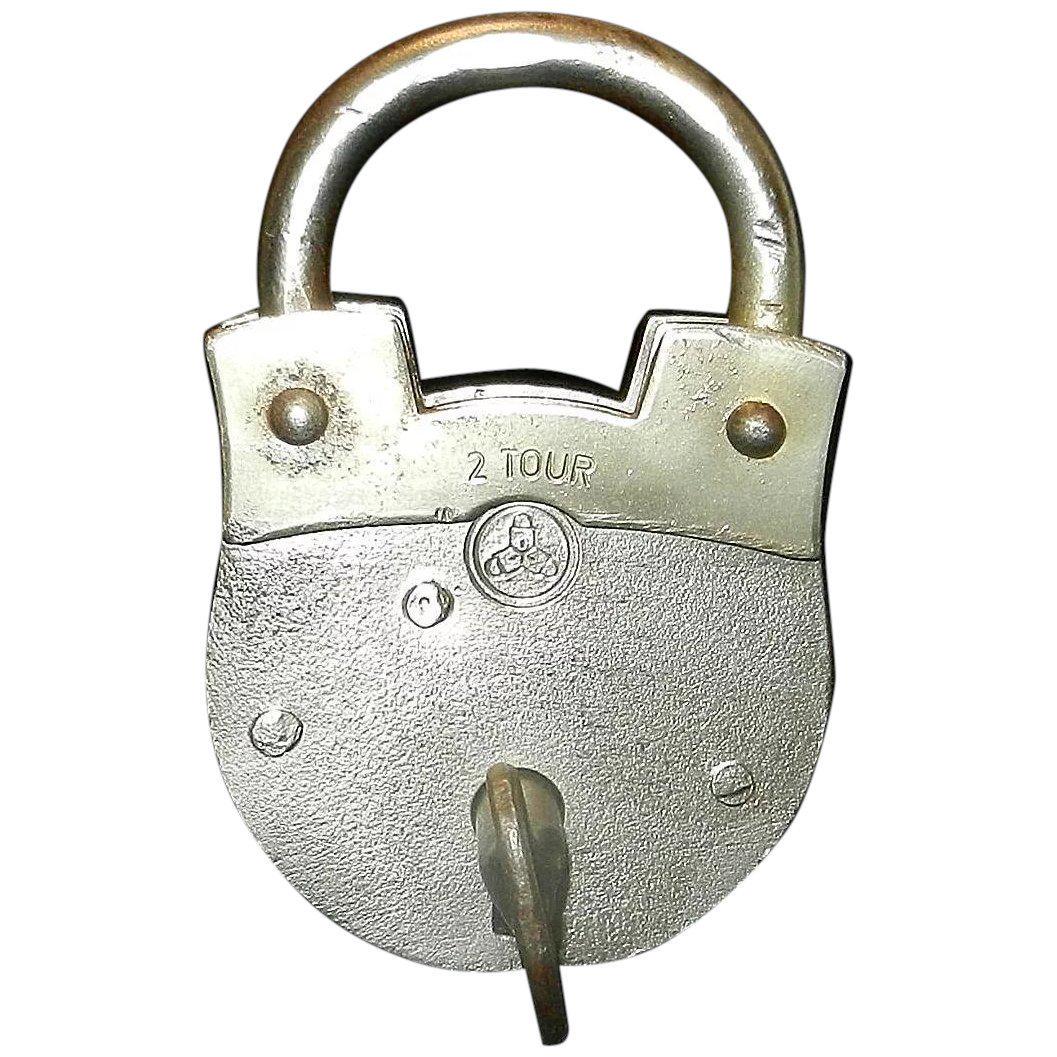 Vintage Trelock 2 Tour Made In Germany Padlock (1 of 7)