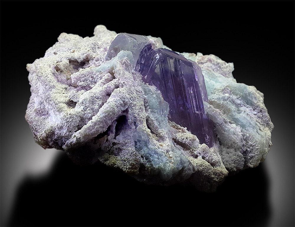 Kunzite Specimen ~ V ~ Shape Natural Terminations And (1 of 7)