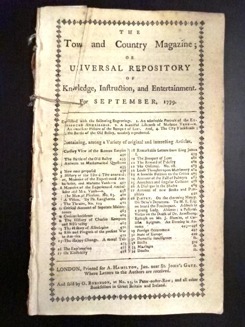 1779 Magazine, Revolutionary War Indians (1 of 4)