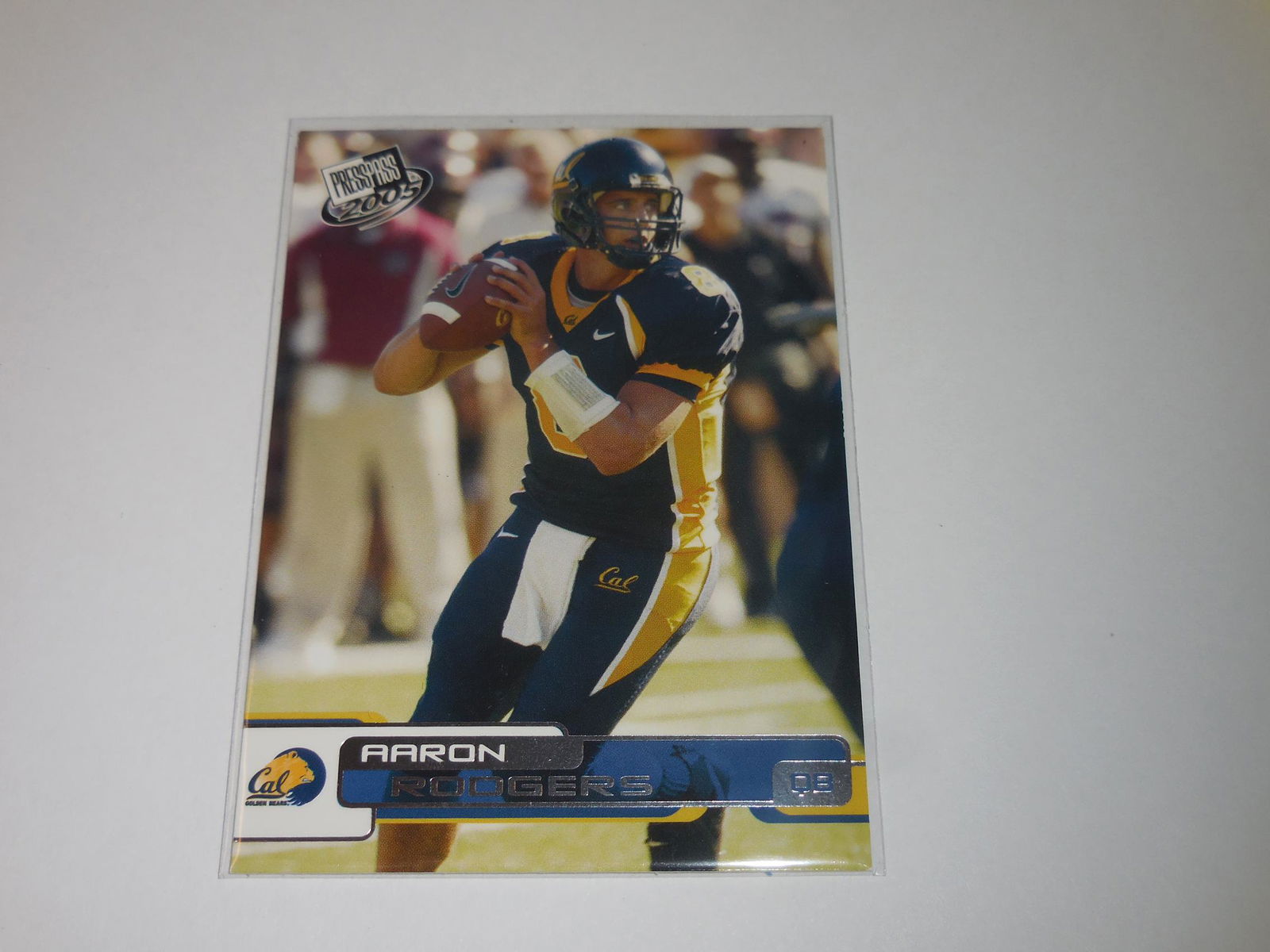 2005 PRESS PASS AARON RODGERS ROOKIE CARD (1 of 2)