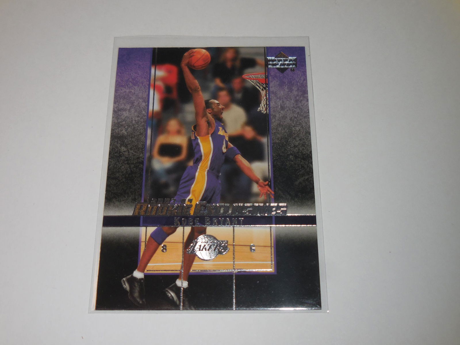 2003-04 UD ROOKIE EXCLUSIVES KOBE BRYANT LAKERS (1 of 2)