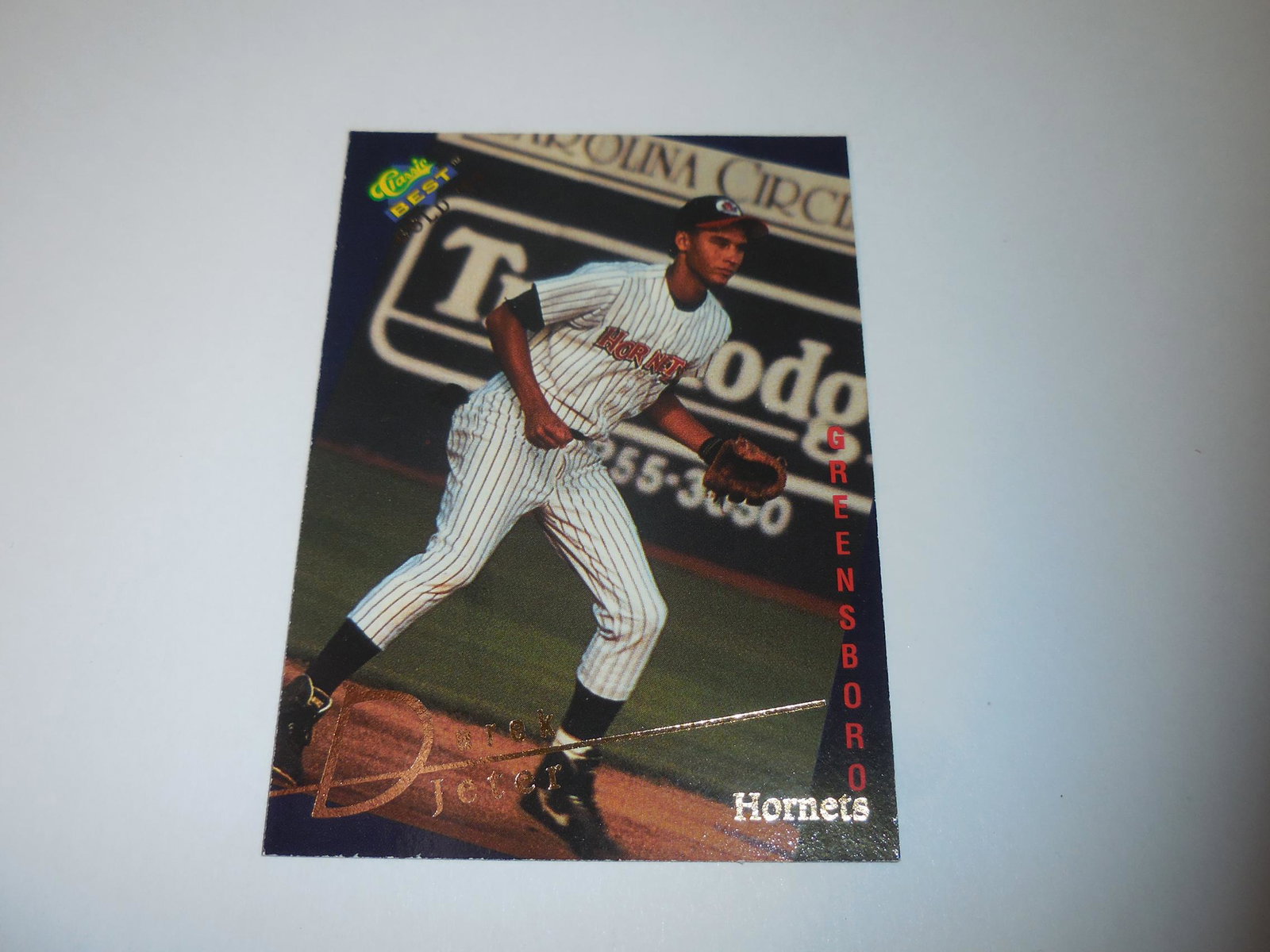 1993 CLASSIC BEST DEREK JETER GOLD ROOKIE CARD YANKEES (1 of 2)