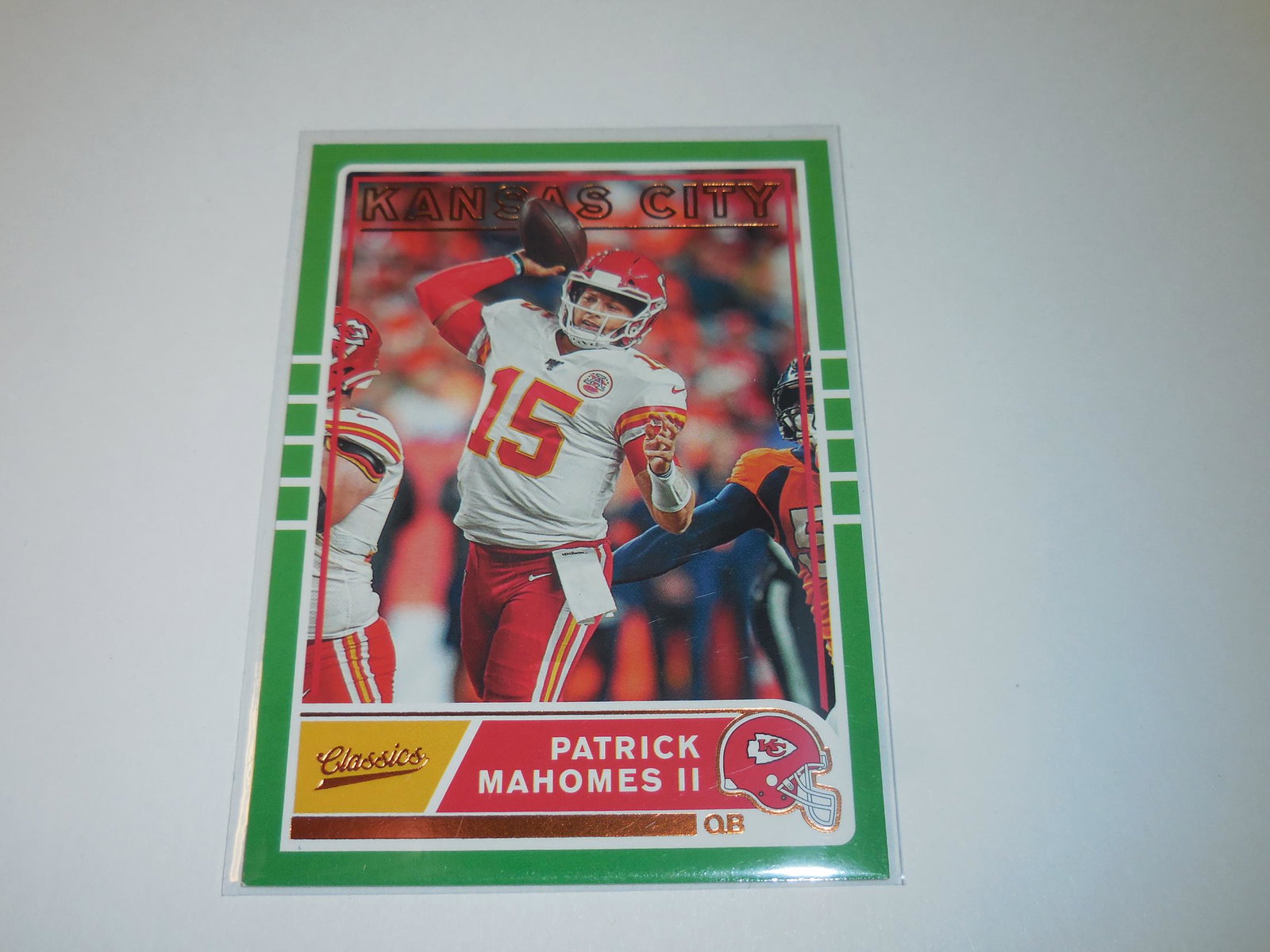 2019 PANINI CHRONICLES CLASSICS PATRICK MAHOMES II (1 of 2)