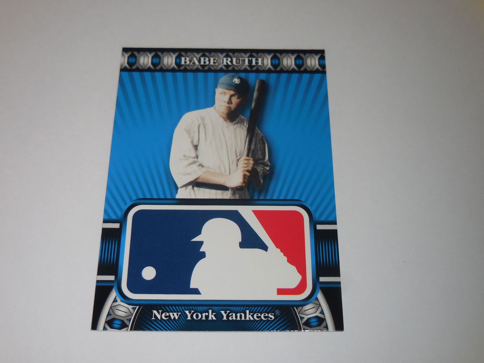 2010 TOPPS BABE RUTH HOME TEAM ADVANTAGE MLB LOGO (1 of 2)