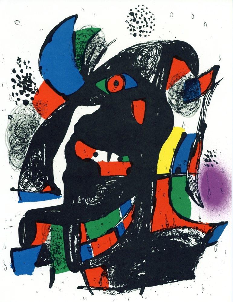 Joan Miro "Original Lithograph II" 1981 (1 of 1)