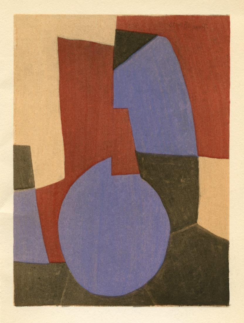 Serge Poliakoff pochoir (1 of 1)
