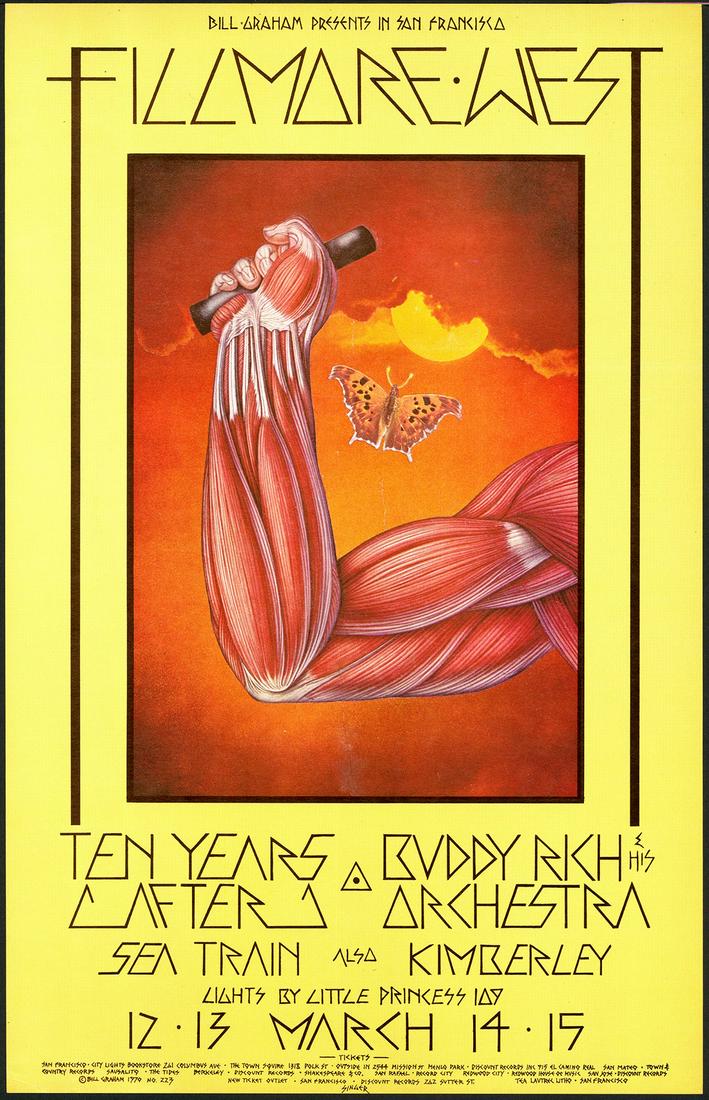 Original BG-223 Ten Years After Poster (1 of 1)