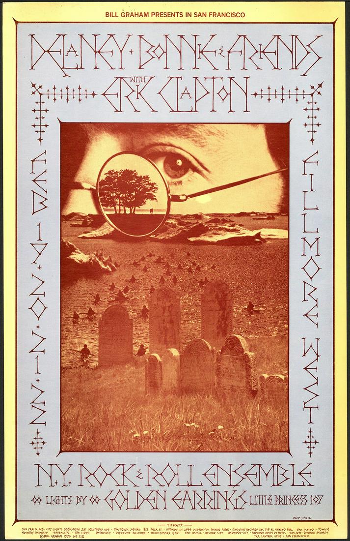 Original BG-218 New York Rock and Roll Ensemble Poster (1 of 1)