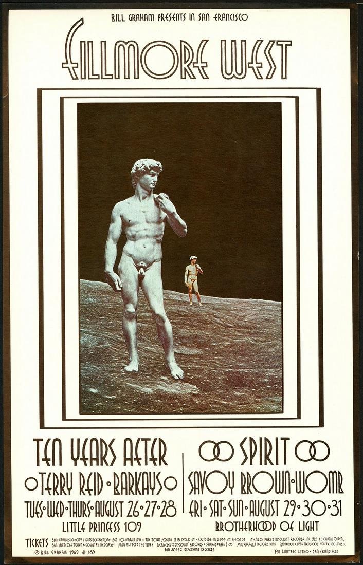 Original BG-189 Ten Years After Poster (1 of 1)