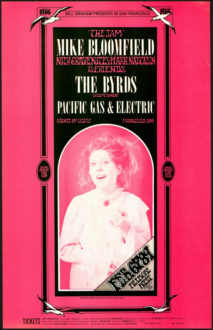 Original BG-159 Mike Bloomfield Poster (1 of 1)