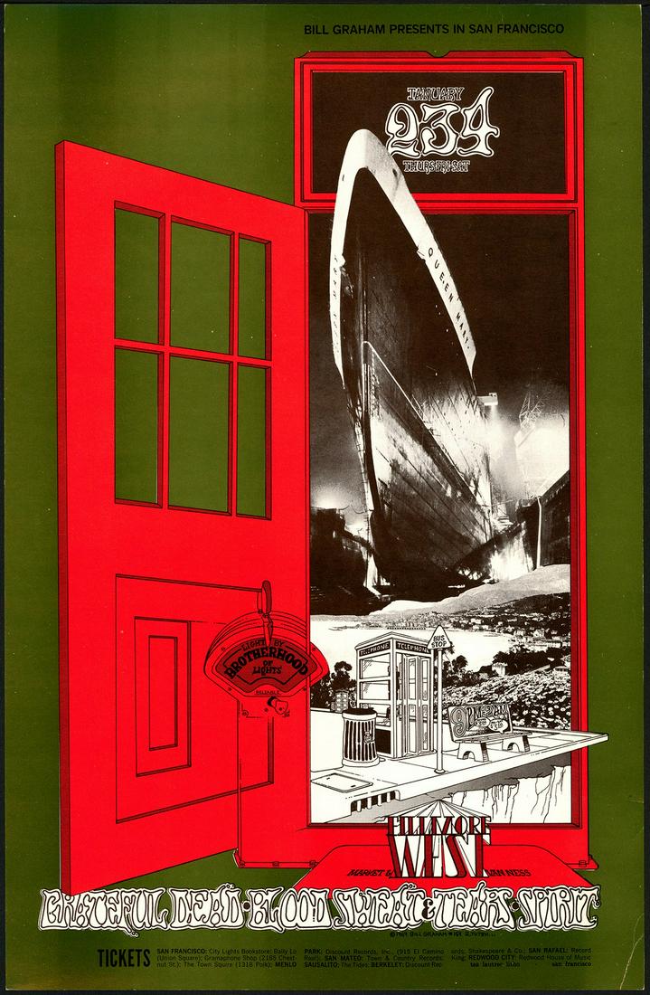 Original BG-154 Grateful Dead Poster (1 of 1)