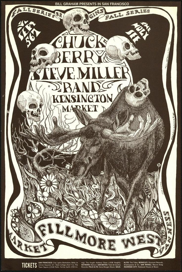 Original BG-135 Steve Miller Band and Chuck Berry (1 of 1)