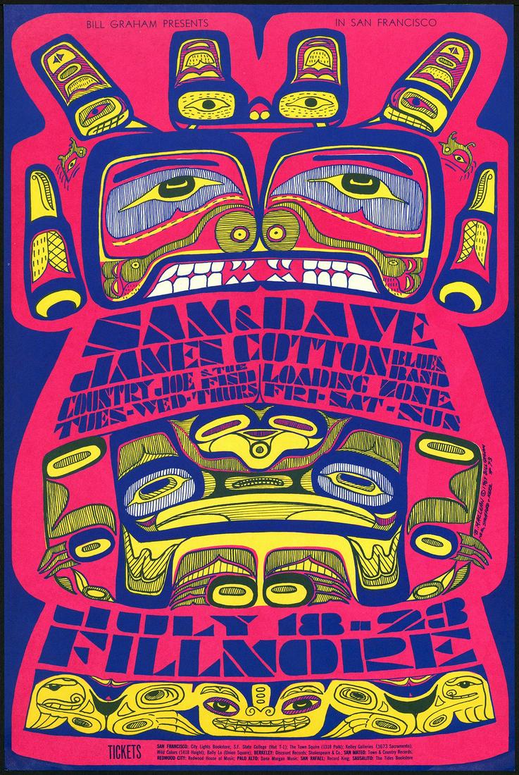 Original BG-73 Country Joe and the Fish Poster (1 of 1)