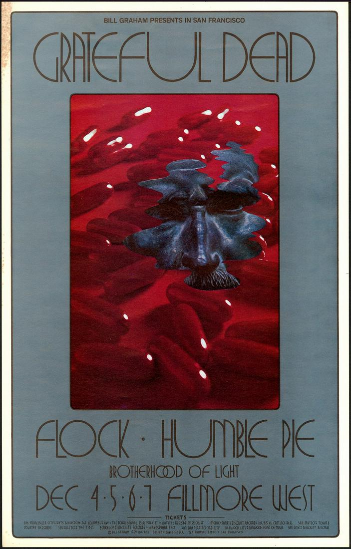 Original BG-205 Grateful Dead Poster (1 of 1)