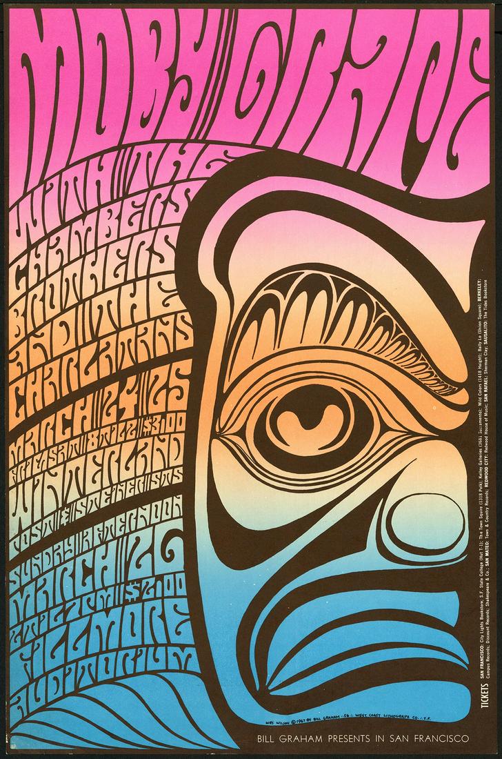 Original BG-56 Moby Grape Poster (1 of 1)