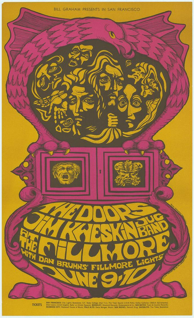 Original BG-67 Doors Poster (1 of 1)