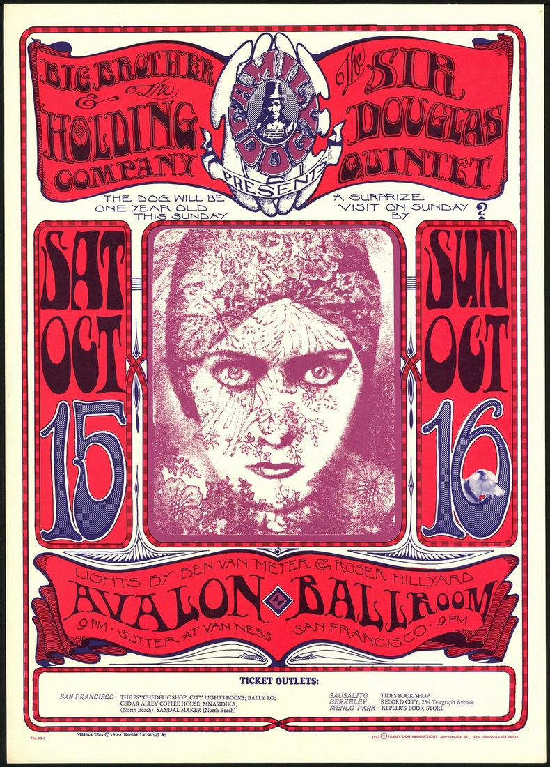 FD-30 Third Print Big Brother and the Holding Company (1 of 1)