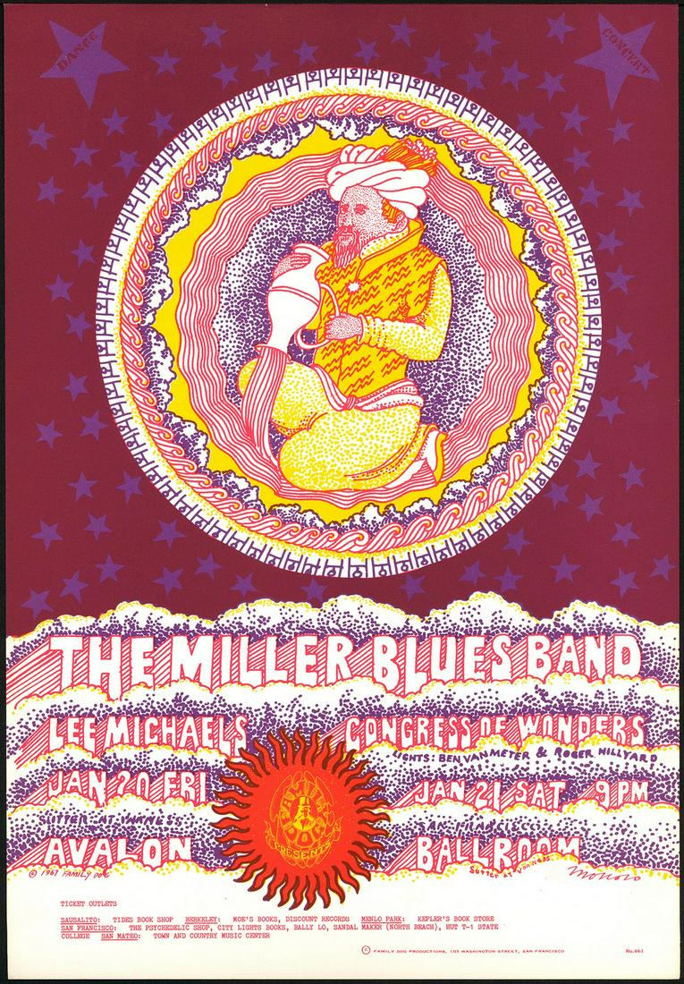 FD-44 Second Print Steve Miller Poster (1 of 1)