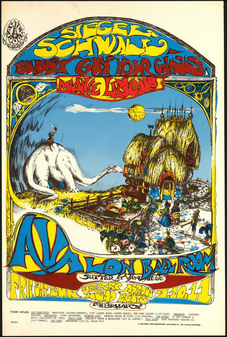 Original Buddy Guy FD-105 Poster (1 of 1)