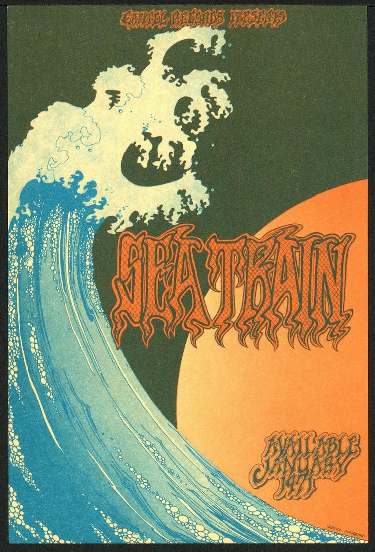Sea Train 1971 Album Release Handbill (1 of 1)