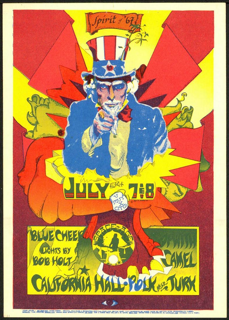 "Spirit of '67" AOR-2.149 Handbill! (1 of 1)