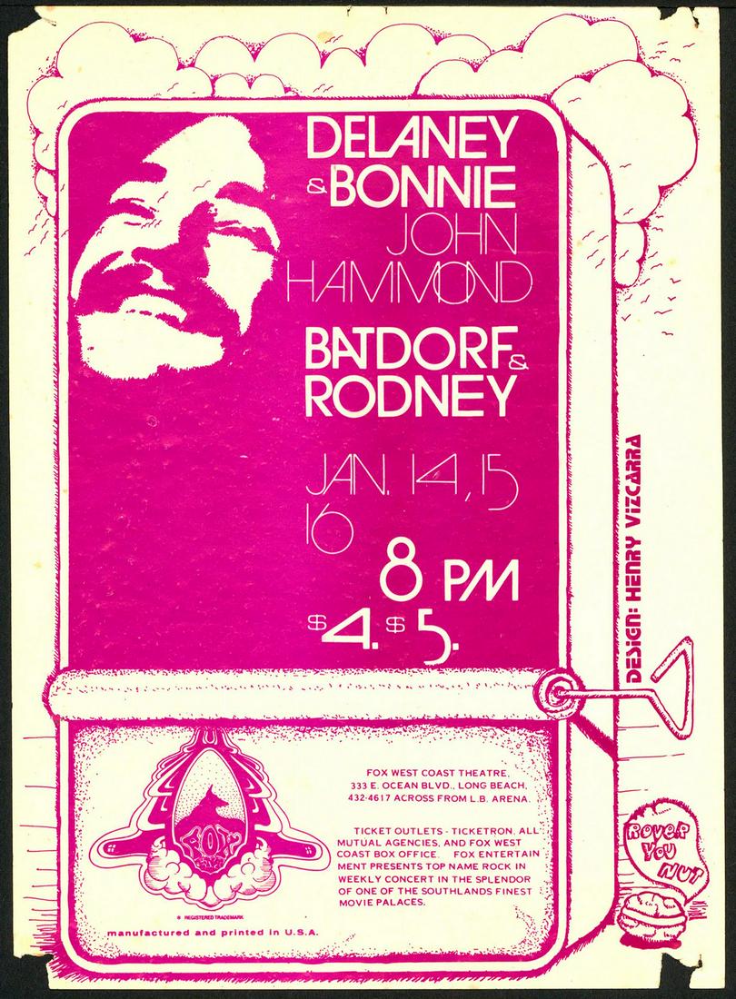 Original 1972 Fox West Coast Theatre Handbill (1 of 1)