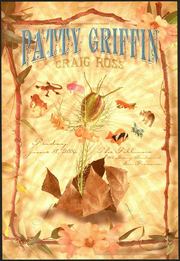 Fillmore Auditorium Patty Griffin Poster: No Reserve! Title: Fillmore Auditorium Patty Griffin Poster Artist: Frank Wiedemann Printing Date: 2004 Medium: Lithograph Size/Format: 13" x 19" Publisher: Bill Graham Series:New Fillmore Additional 