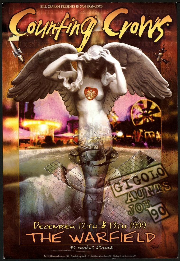 Original Counting Crows 1999 Bill Graham Presents (1 of 1)
