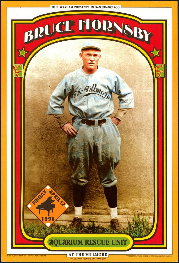 Bruce Hornsby Fillmore Auditorium Poster (1 of 1)