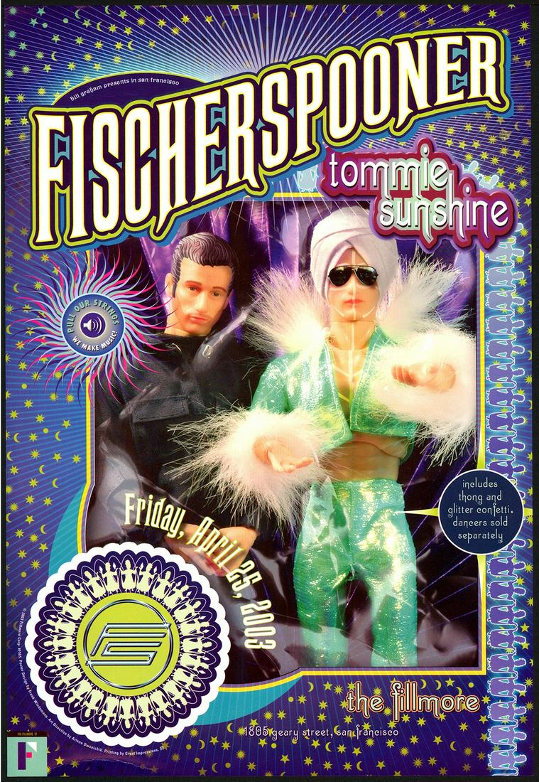 Original New Fillmore 2003 Fischerspooner Poster (1 of 1)