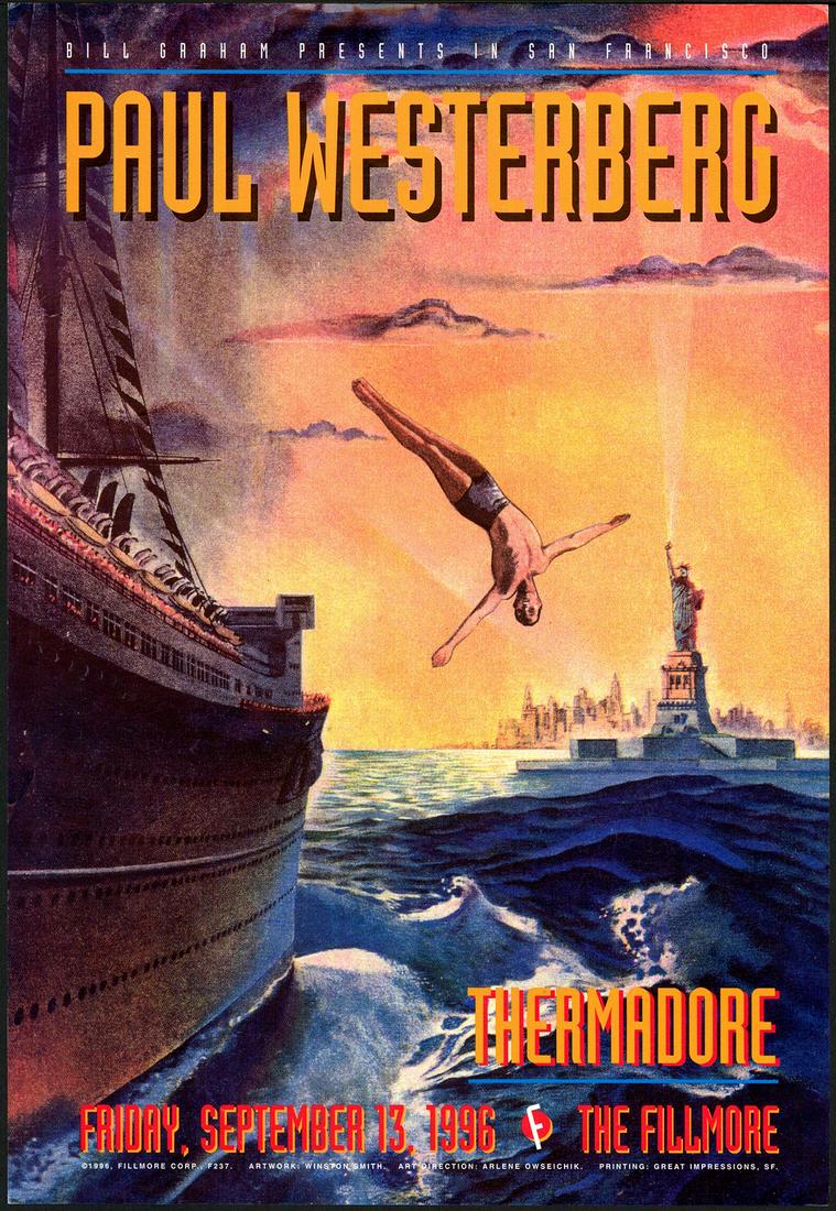 Original New Fillmore 1996 Poster (1 of 1)