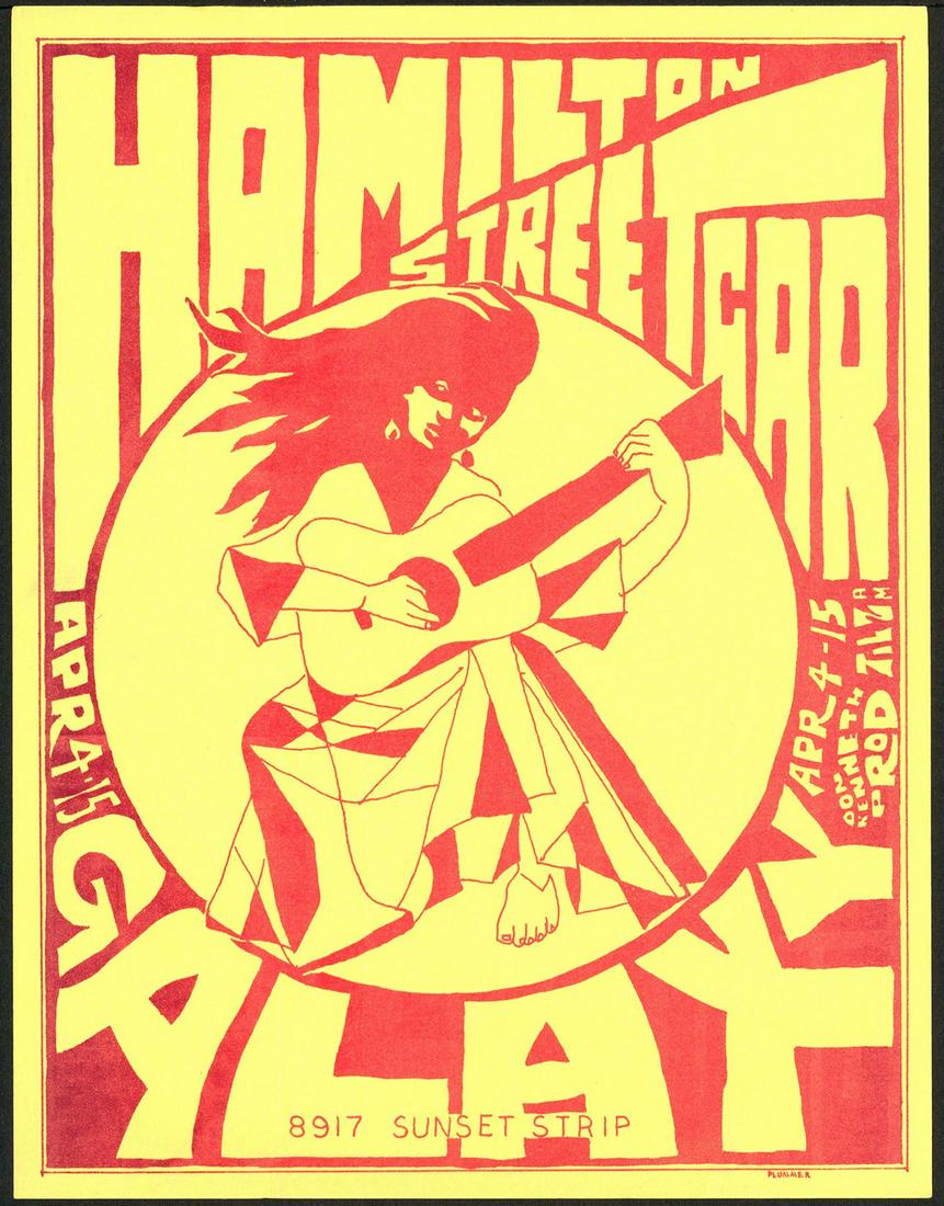 Galaxy Handbill featuring Hamilton Streetcar: No Reserve! Title: Galaxy Handbill featuring Hamilton Streetcar Artist: Plummer Printing Date: 1967 Medium: Lithograph Size/Format: 8 1/2" x 11" Additional Information: Hamilton Streetcar performed at