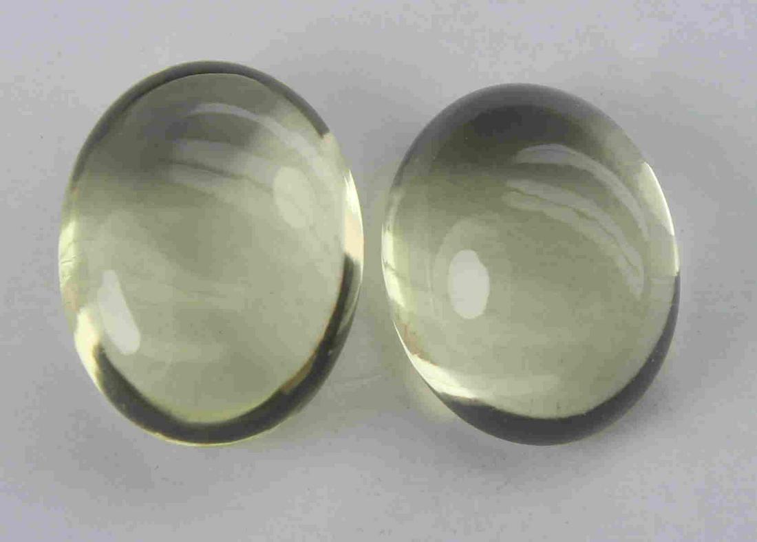 5.82 Cts Natural Lemon Quartz Lot: No Reserve! Title: 5.82 Cts Natural Lemon Quartz Lot Additional Information: Gemstone : Natural Lemon Quartz Weight : 5.82 Carats Dimensions : 10.45x8.06x4.83 mm , 9.91x7.88x4.96 mm Shape : Oval Caboc