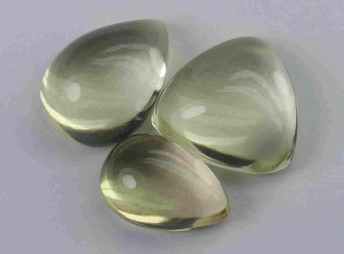 5.76 Cts Natural Lemon Quartz Lot: No Reserve! Title: 5.76 Cts Natural Lemon Quartz Lot Additional Information: Gemstone : Natural Lemon Quartz Weight : 5.76 Carats Dimensions : 10.09x7.10x4.50 mm , 9.49x9.45x4.12 mm , 8.58x5.83x3.85 m