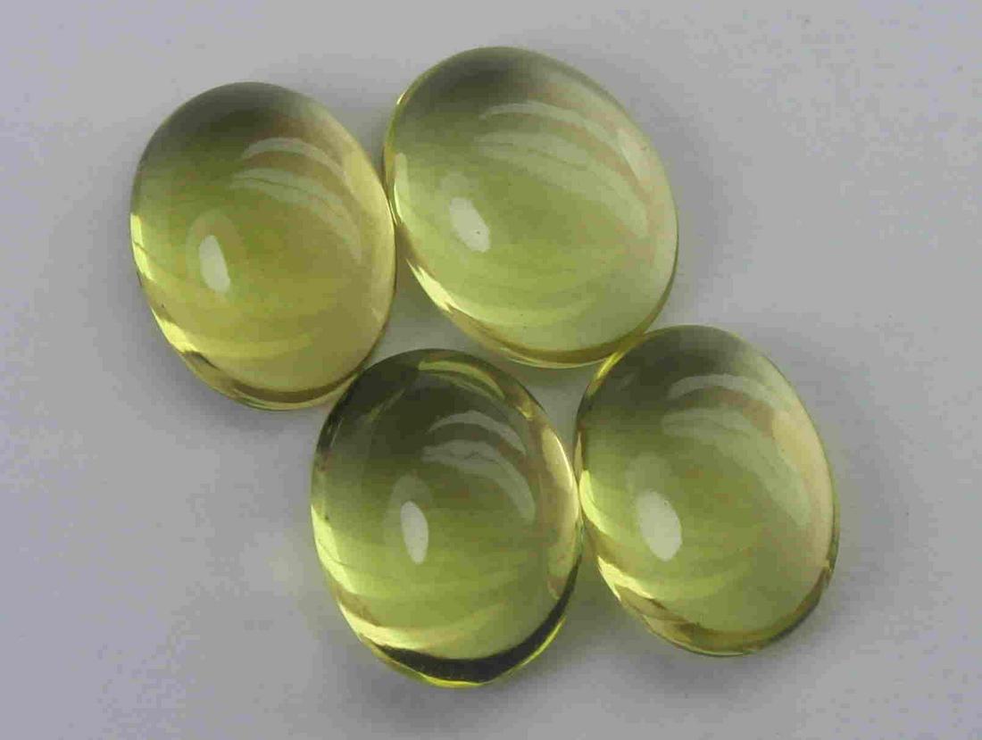 4.47 Cts Natural Lemon Quartz Lot: No Reserve! Title: 4.47 Cts Natural Lemon Quartz Lot Additional Information: Gemstone : Natural Lemon Quartz Weight : 4.47 Carats Dimensions : 7.90x6.07x4.6 mm 7.70x5.94x3.24 mm Shape : Oval Cabochon 