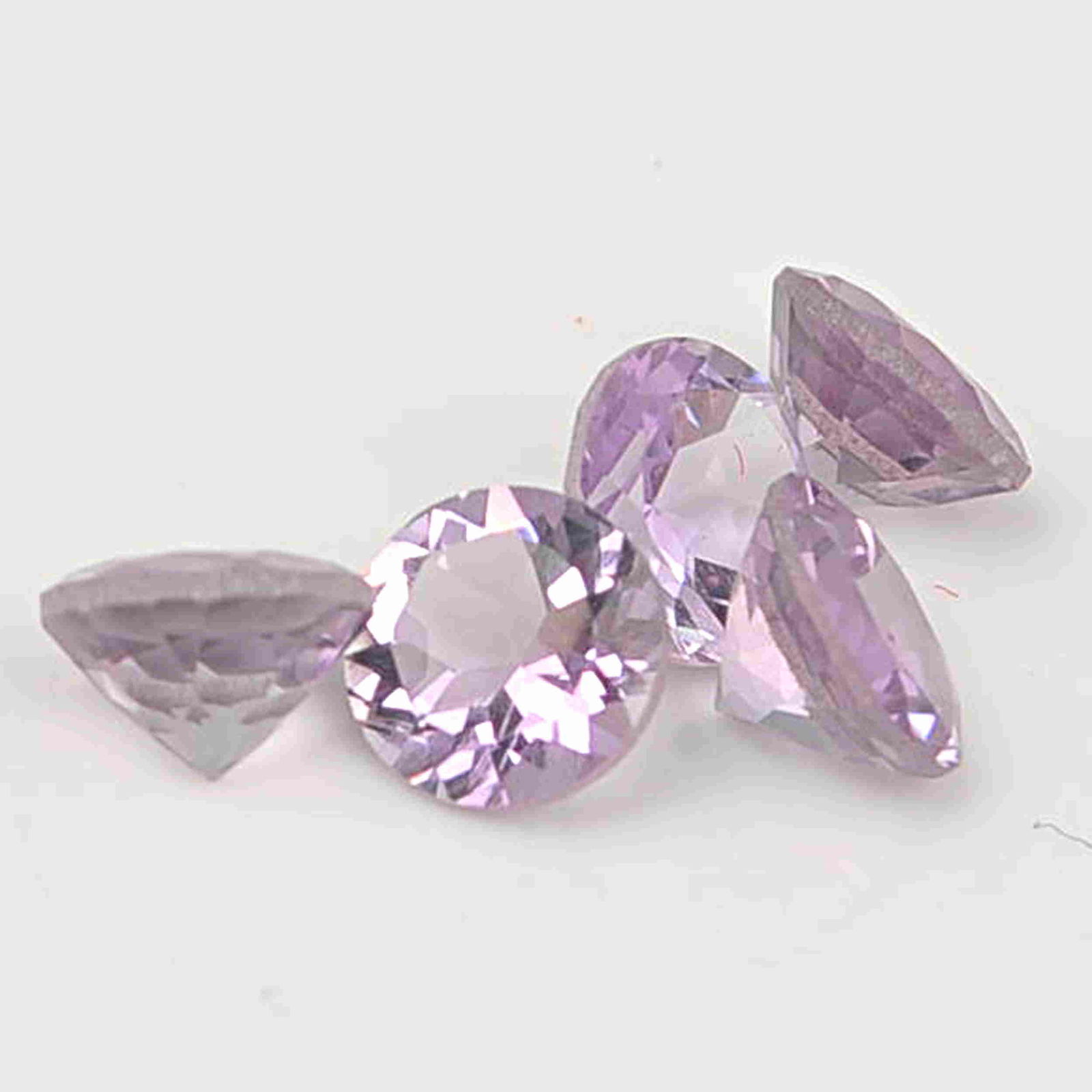 3.65 Carat Purple Color Natural Round Amethyst Loose (1 of 6)