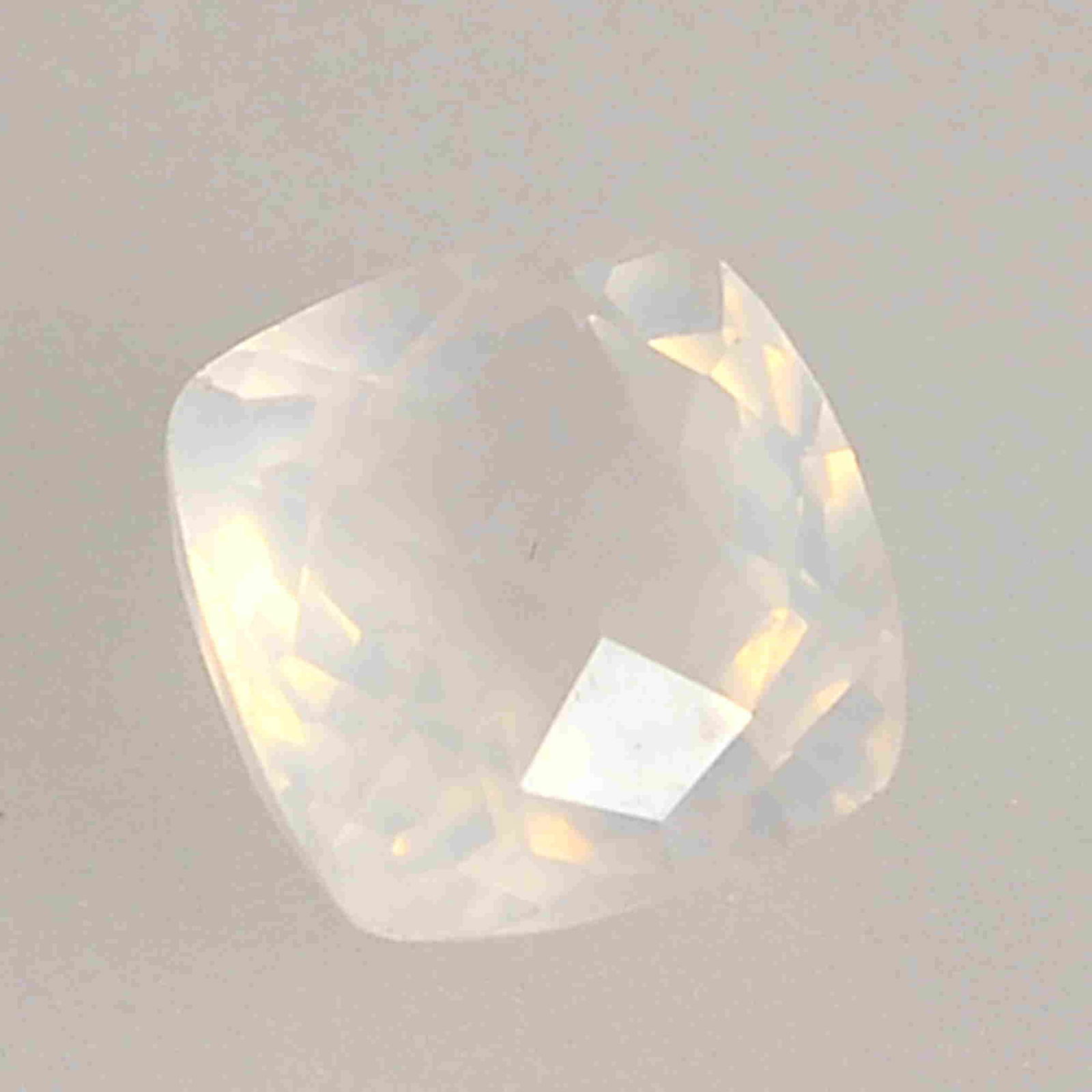 4.65 Carat Pink Color Natural Square Rose Quartz Loose (1 of 3)