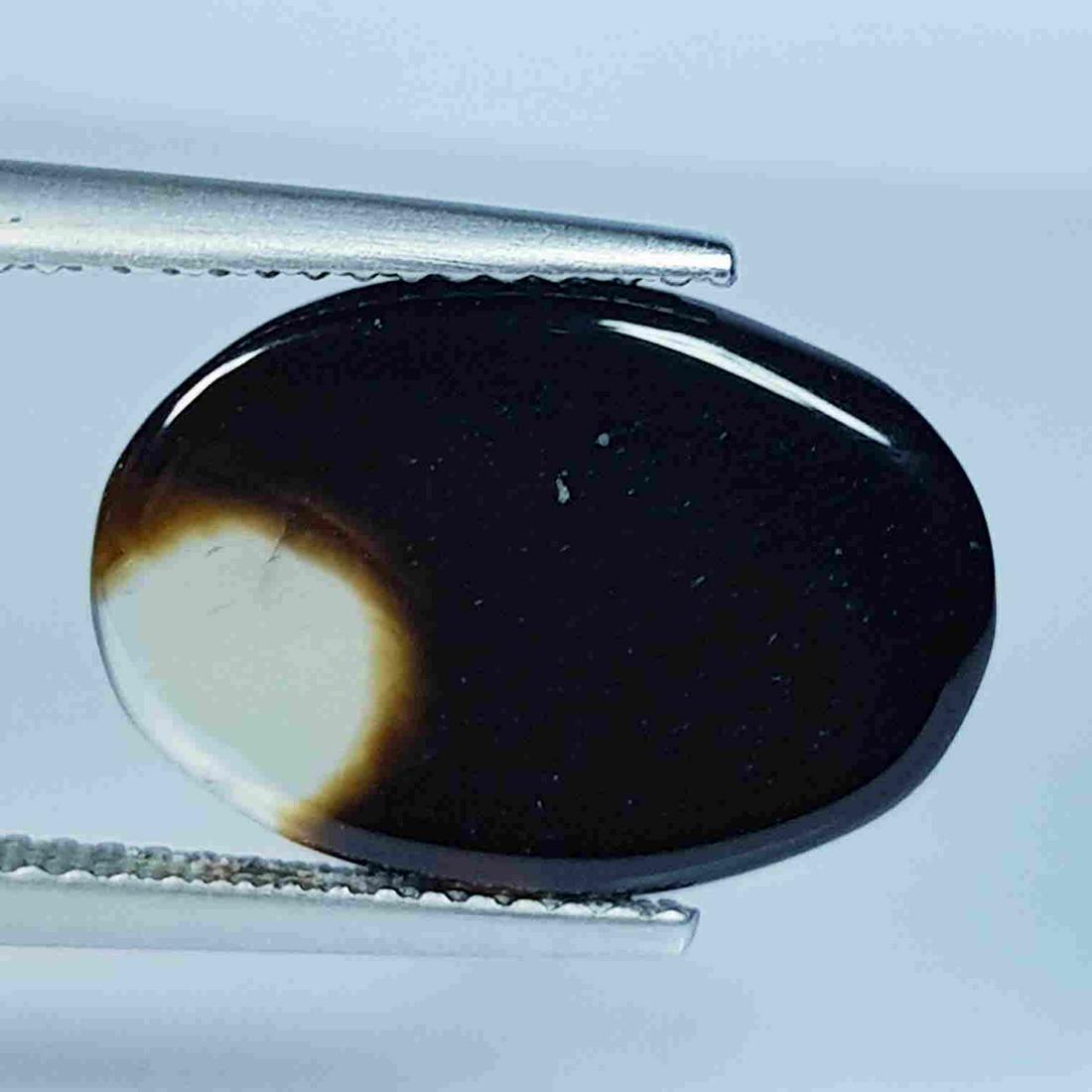 3.60 Ct Natural Black Agate (1 of 5)