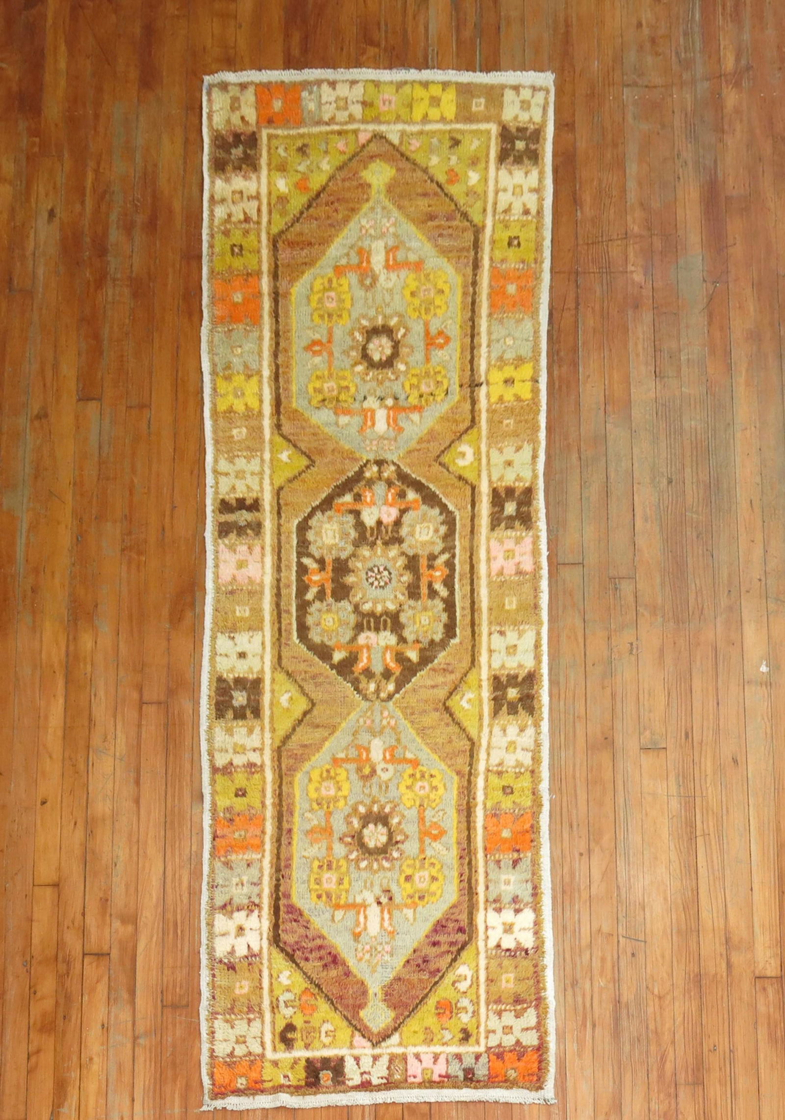 Vintage Turkish Anatolian Runner No. 31153 (1 of 5)