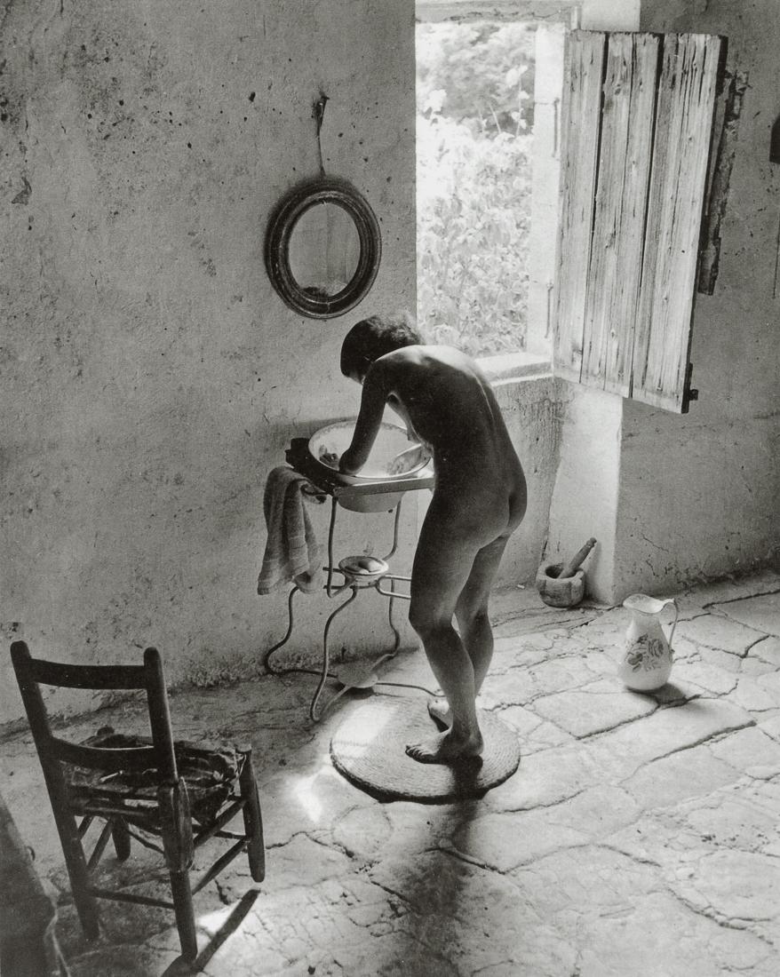 WILLY RONIS - Provencal Nude: Artist: Willy Ronis Title: Provencal Nude Medium: Dimensions: 8x10" Description: Heat Wax Mounted on 11x14" Conservation Board Artist Bio: Willy Ronis (1910-2009) was a French photographer. His best-k