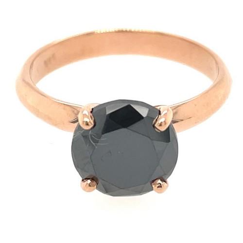 Diamond Ring 14K Pink Gold 3.42gr 3.05ct: Title: Diamond Ring 14K Pink Gold 3.42gr 3.05ct Additional Information: Diamond Ring 14K Pink Gold 3.42gr Natural Diamond 3.05ct Color: Black Clarity: N/A Metal Purity: 14kt Pink Gemstones: Diamonds C
