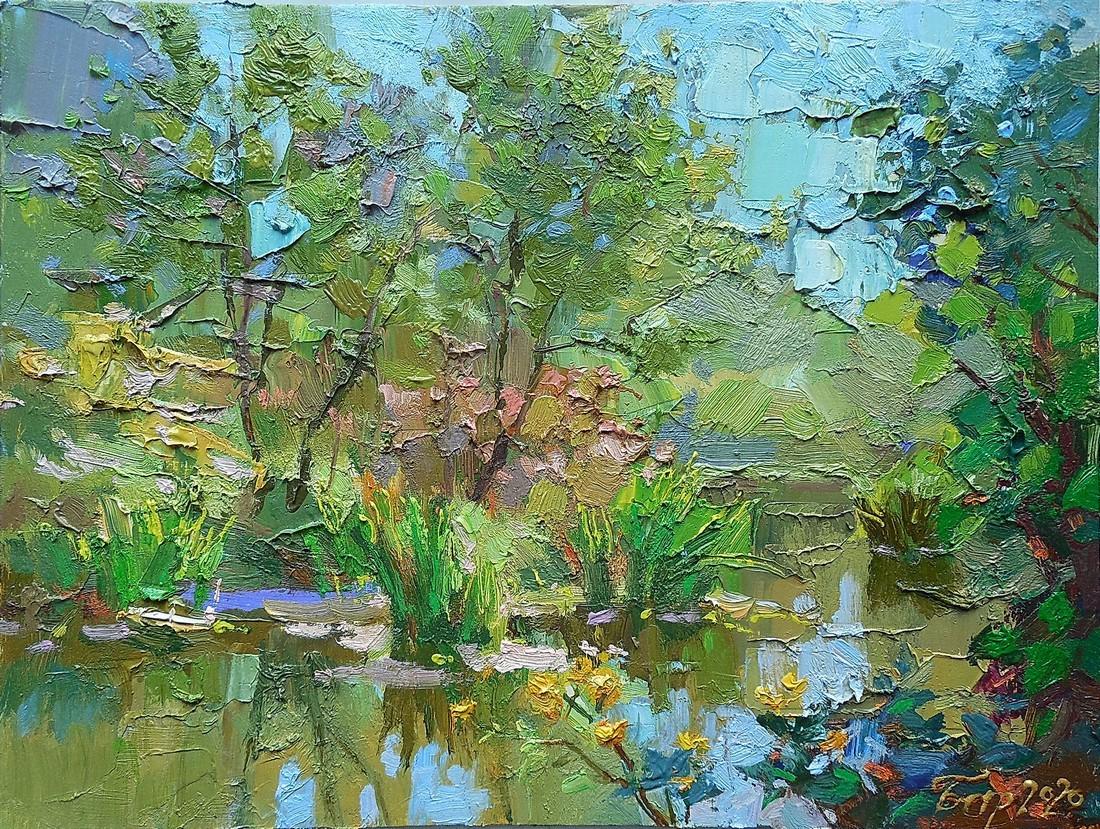 Oil painting in the wood Petrakov Volodymyr (1 of 7)