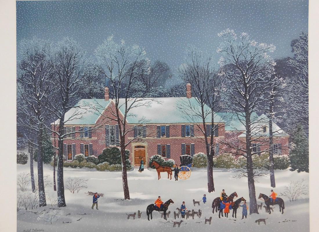 Michel Delacroix: La Chasse d' Hiver (1 of 8)