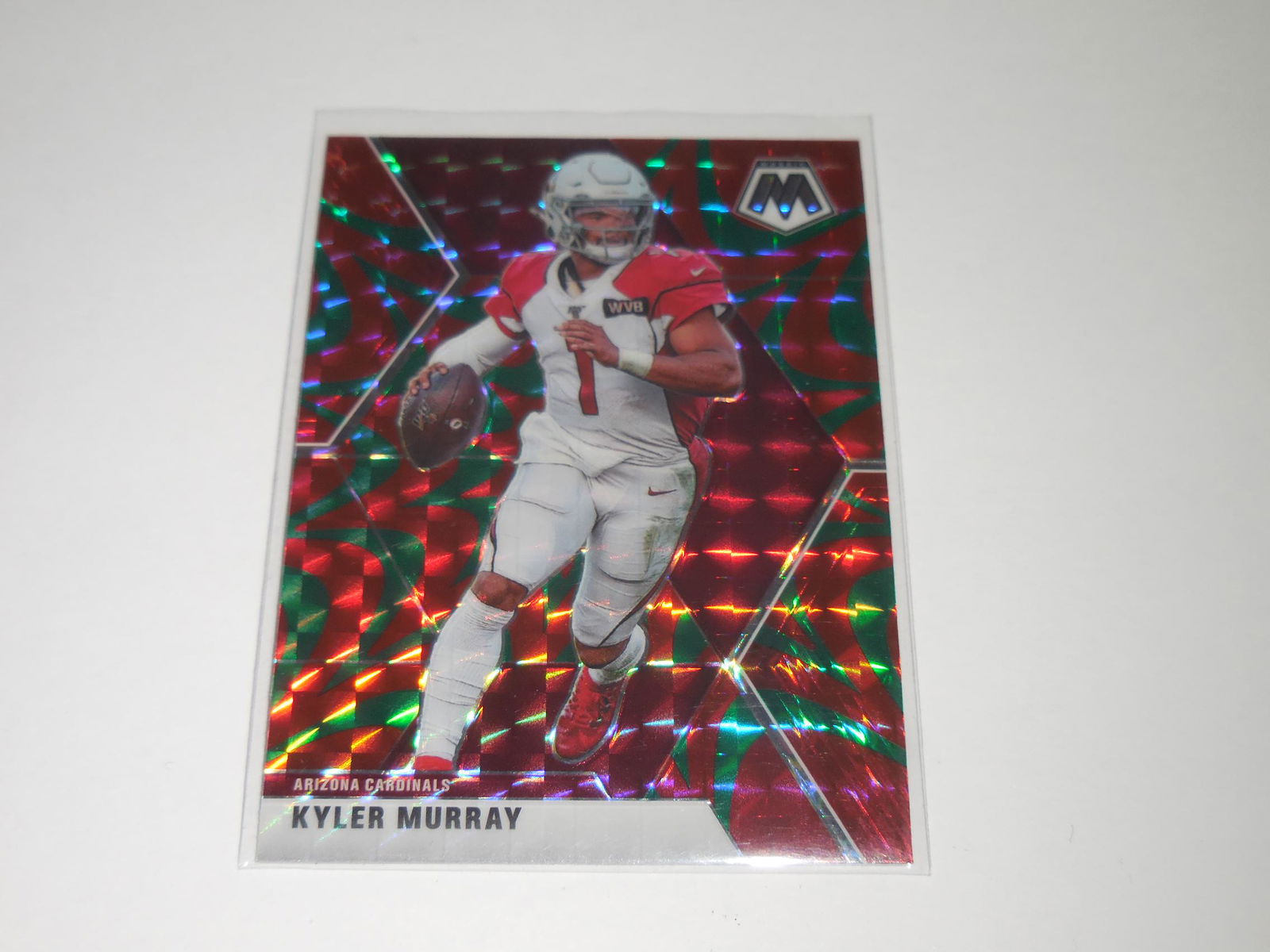 2020 PANINI MOSAIC KYLER MURRAY REACTIVE GREEN PRIZM (1 of 2)